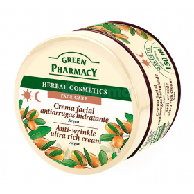 Green Pharmacy Crema antiarrugas para piel seca 150ml