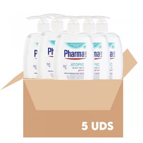 Pharmaline Crema body milk pieles atópicas 500 ml. Caja 5 uds