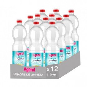 Pack de 12 unidades de vinagre de limpieza Agerul
