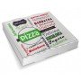 Caja para pizza de 33x33x4 cm. Caja 100 uds