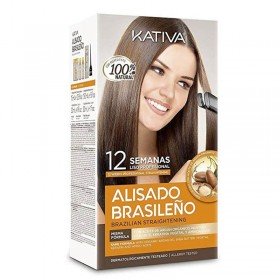 Kativa Alisado brasileño en casa